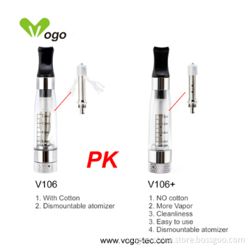Best E Cigarette Vaporizer, Clearomizer for EGO Battery (VOG106, VOG106+)